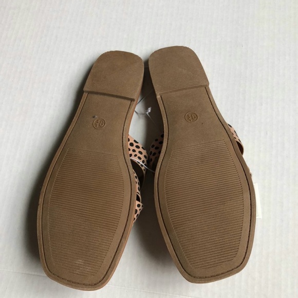 Women's Kyra Square Toe Leopard Print Sandals - Picture 4 of 4